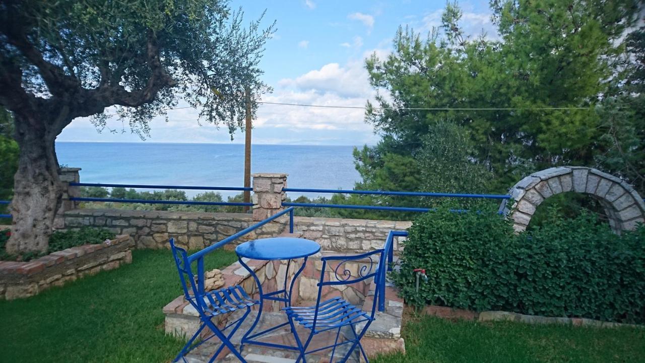 Villa Tasos Koutsoubos Koróni Exteriör bild