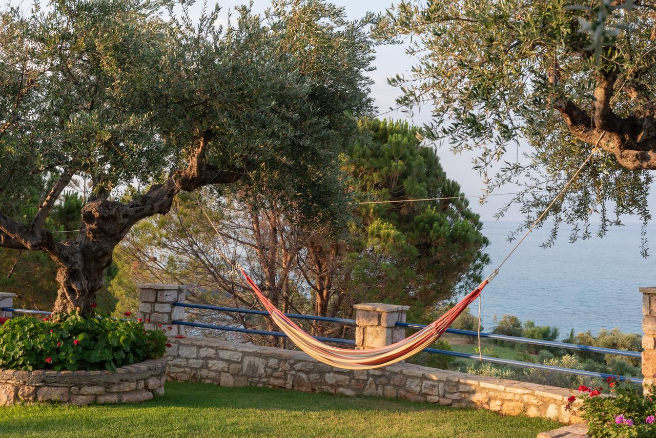 Villa Tasos Koutsoubos Koróni Exteriör bild